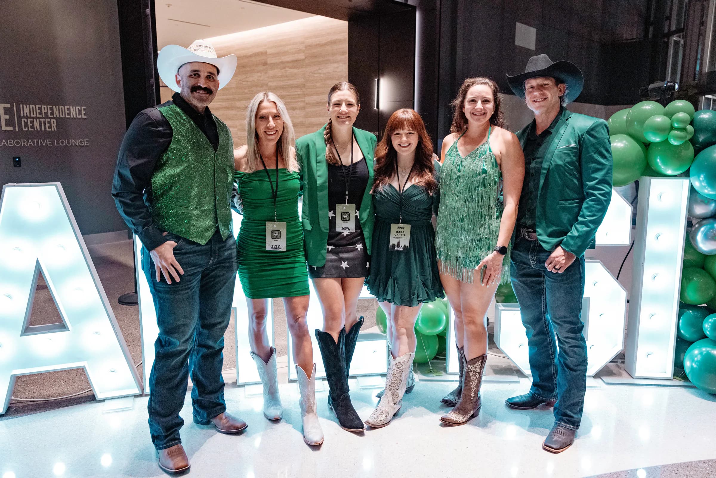 Alamo Heights team at the Owners Collective step-and-repeat